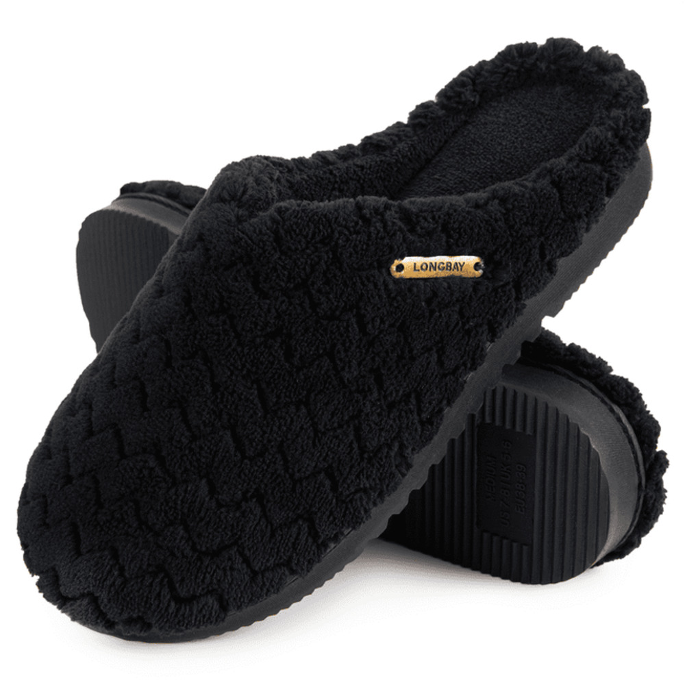 Women’s Soft Flannel Memory Foam slippers Size S 5-6